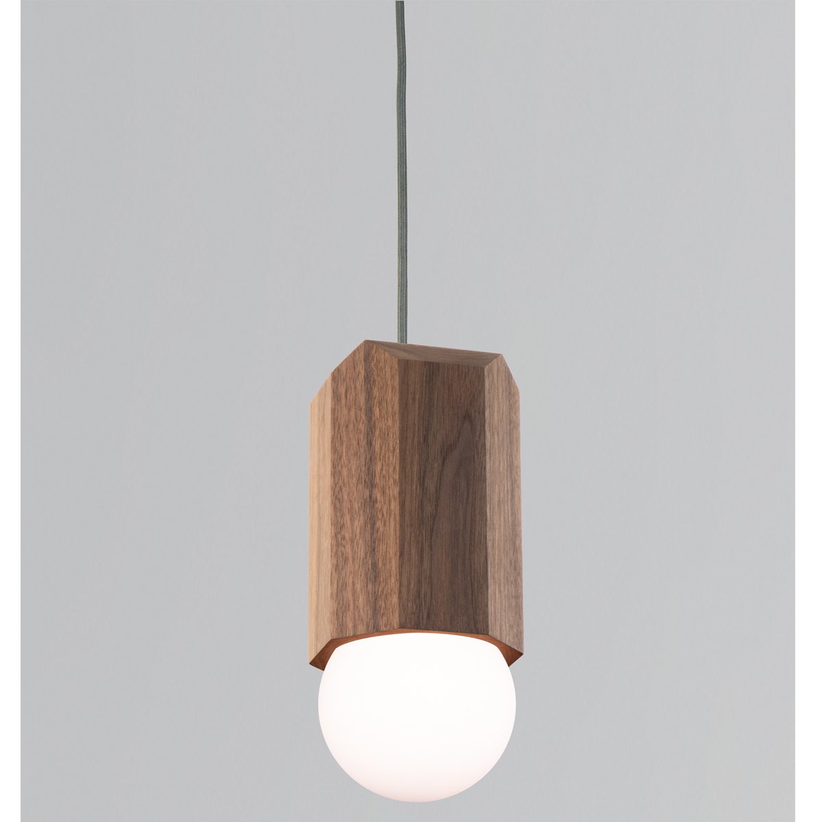 Bimar Pendant - Walnut Finish