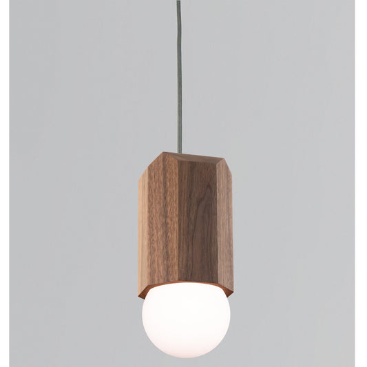 Bimar Pendant - Walnut Finish