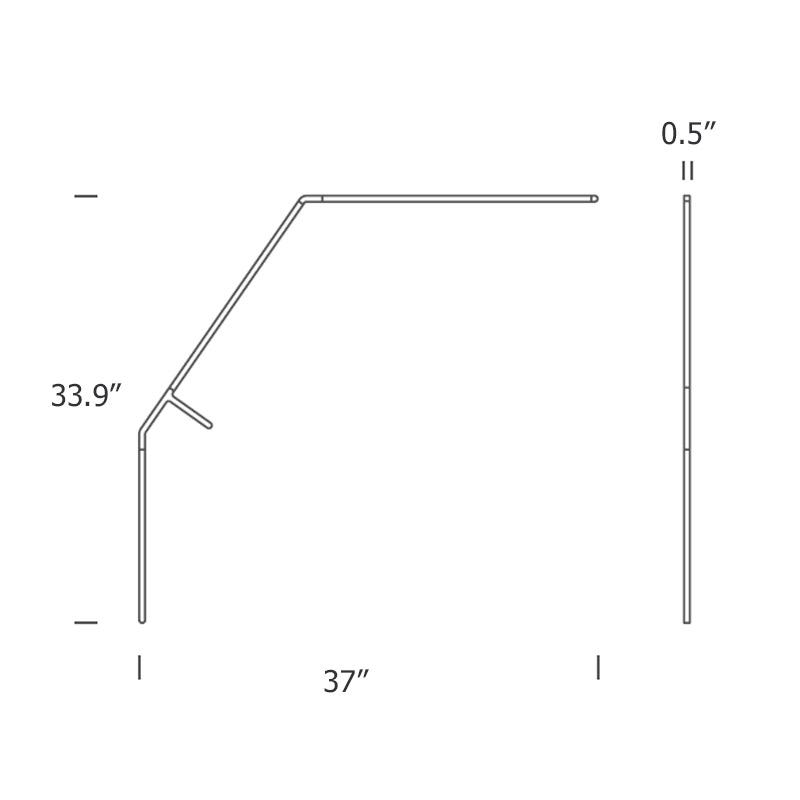 Bird LED Table Lamp - Diagram