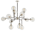 Load image into Gallery viewer, Bistro Medium Chandelier Polished Nickel
