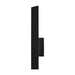 Blade 18" LED Outdoor Wall Sconce - Black Finish