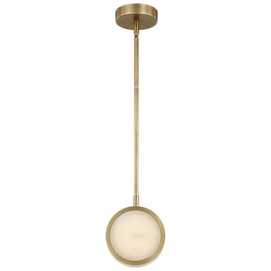 Blanco LED Mini Pendant - Vintage Brass