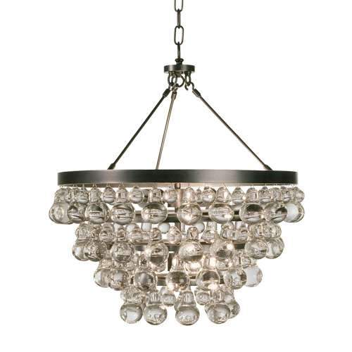 Bling Small Chandelier - Patina Bronze