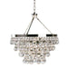 Bling Small Chandelier - Polished Nickel