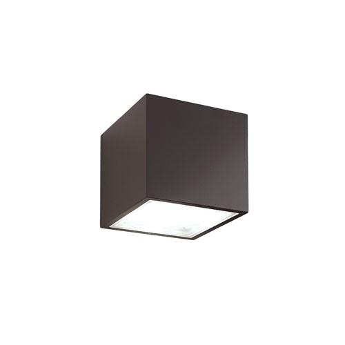 Bloc Outdoor LED Wall Light - Bronze Finish