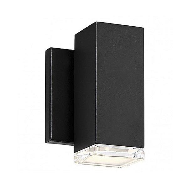 Block 6" LED Outdoor Wall Light - Black