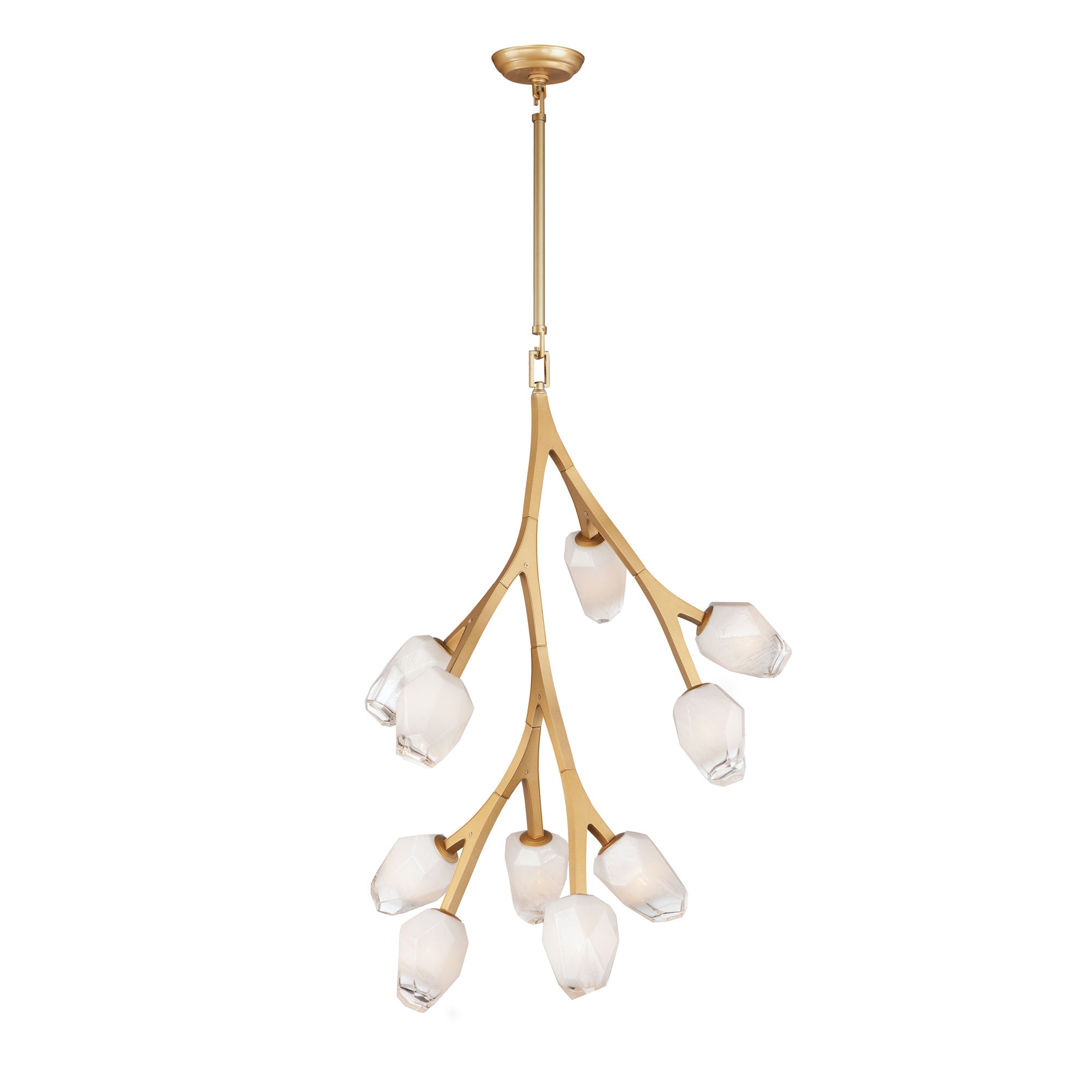 Blossom Multi-Light Pendant - Natural Aged Brass Finish