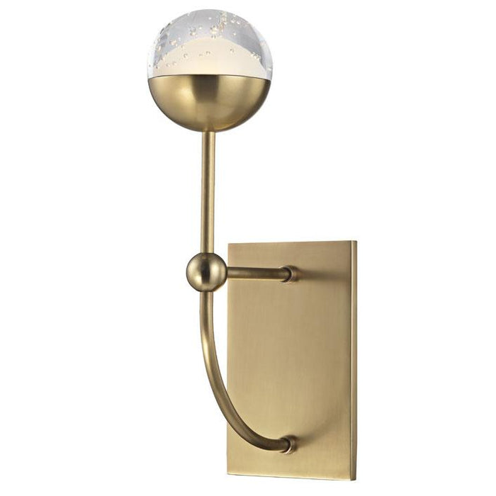 Boca Wall Sconce - Aged Brass Finish