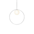 Load image into Gallery viewer, Bola Medium Halo LED Pendant - Chrome
