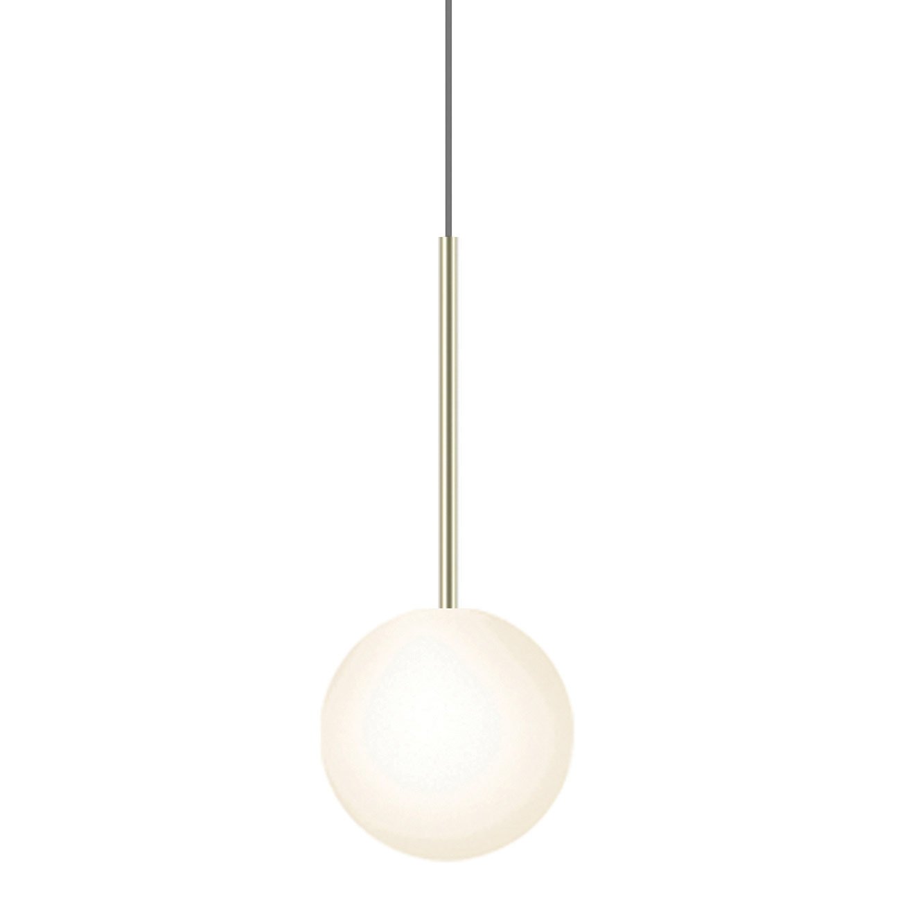 Bola 6" Sphere Pendant - Brass