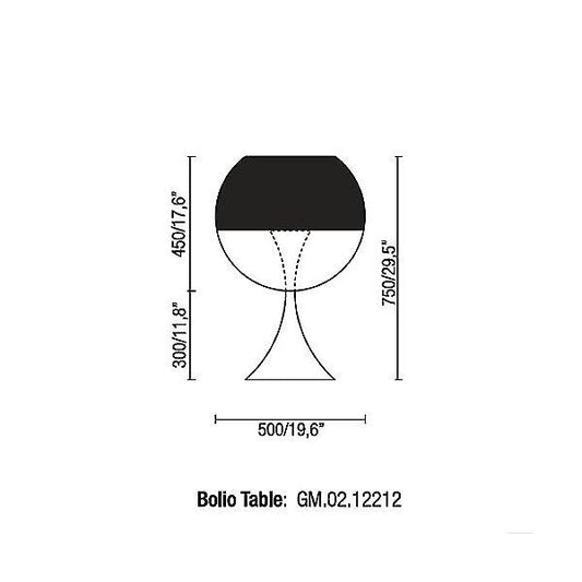 Bolio Table Spec