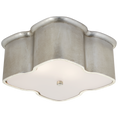 Load image into Gallery viewer, Bolsena Clover Flush Mount - Burnished Silver Leaf Finish
