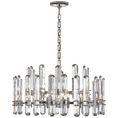 Load image into Gallery viewer, Bonnington Large Chandelier - Polished Nickel Finish
