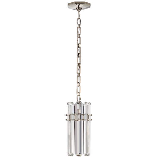 Bonnington Small Pendant - Polished Nickel Finish
