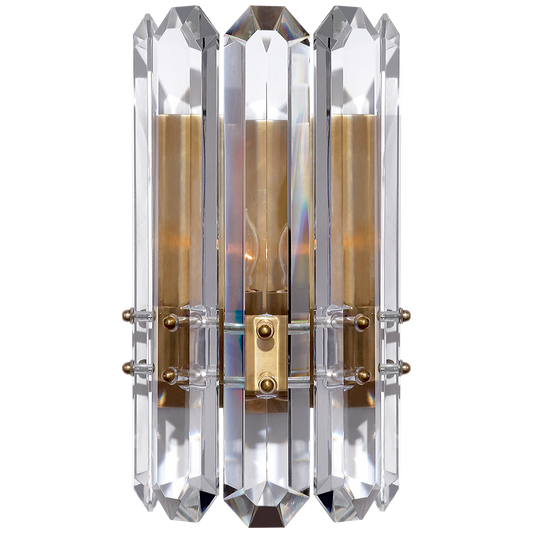 Bonnington Wall Sconce - Hand-Rubbed Antique Brass Finish