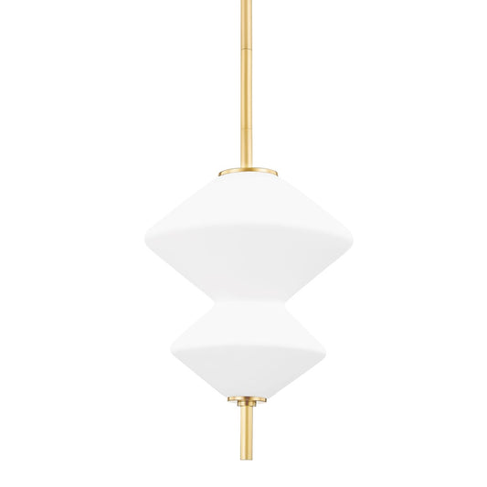 Borrow LED Pendant - Aged Brass