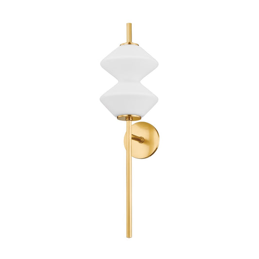 Borrow LED Wall Sconce - Aged Brass