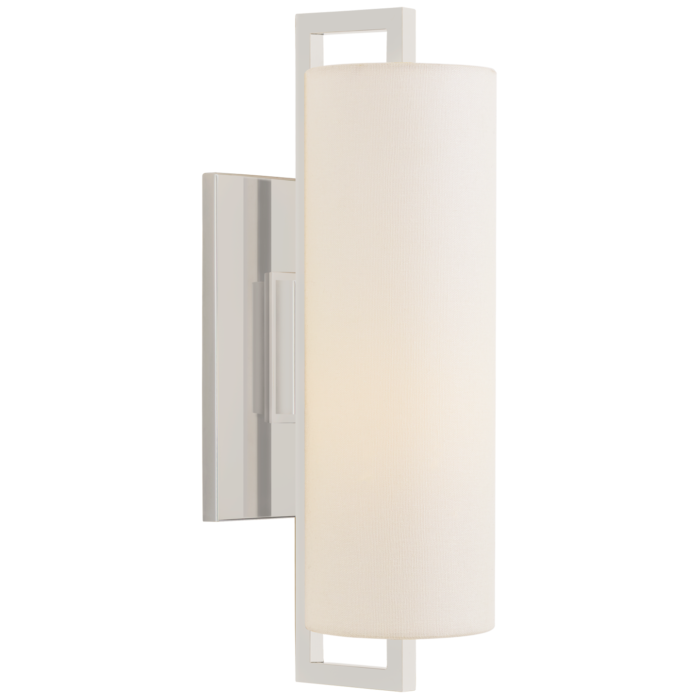 Bowen Medium Sconce - Polished Nickel Finish