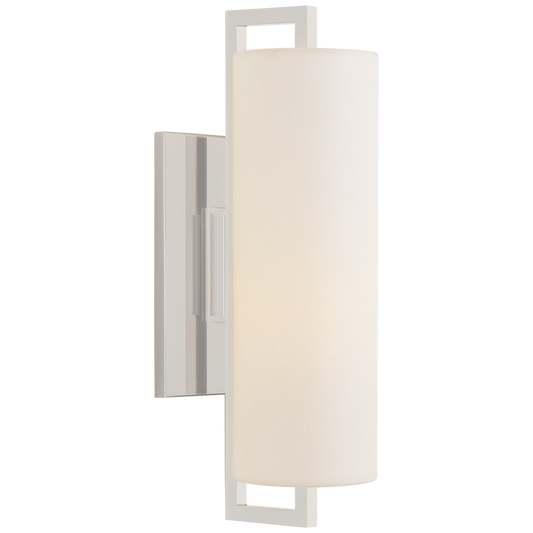 Bowen Medium Sconce - Polished Nickel Finish