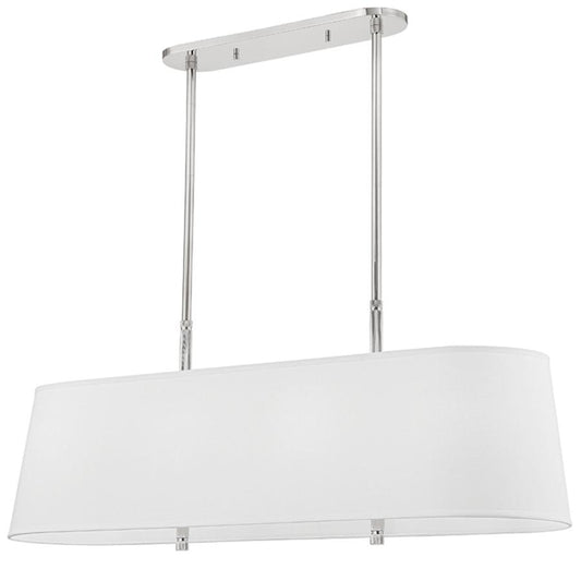 Bowery Linear Pendant - Polished Nickel Finish