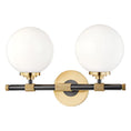 Load image into Gallery viewer, Bowery 2-Light Bath Vanity - Aged Brass
