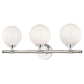 Load image into Gallery viewer, Bowery 3-Light Bath Vanity - Polished Nickel
