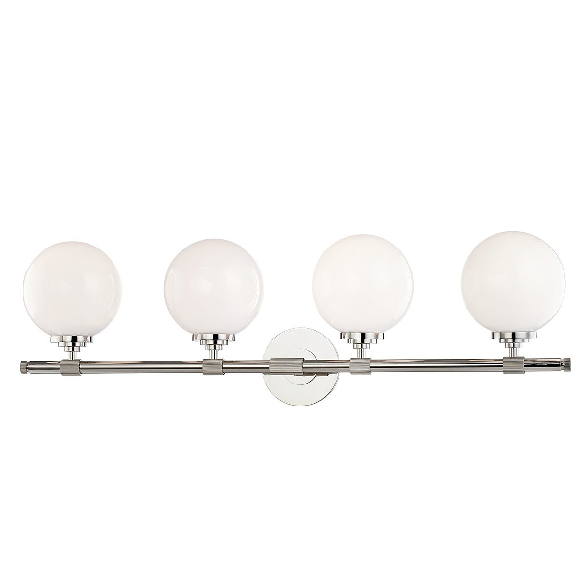 Bowery 4-Light Bath Vanity - Polished Nickel