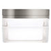 Boxie LED Ceiling Light - Satin Nickel - Small