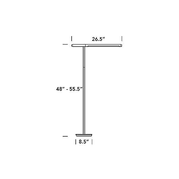 Brazo Floor Lamp - Diagram
