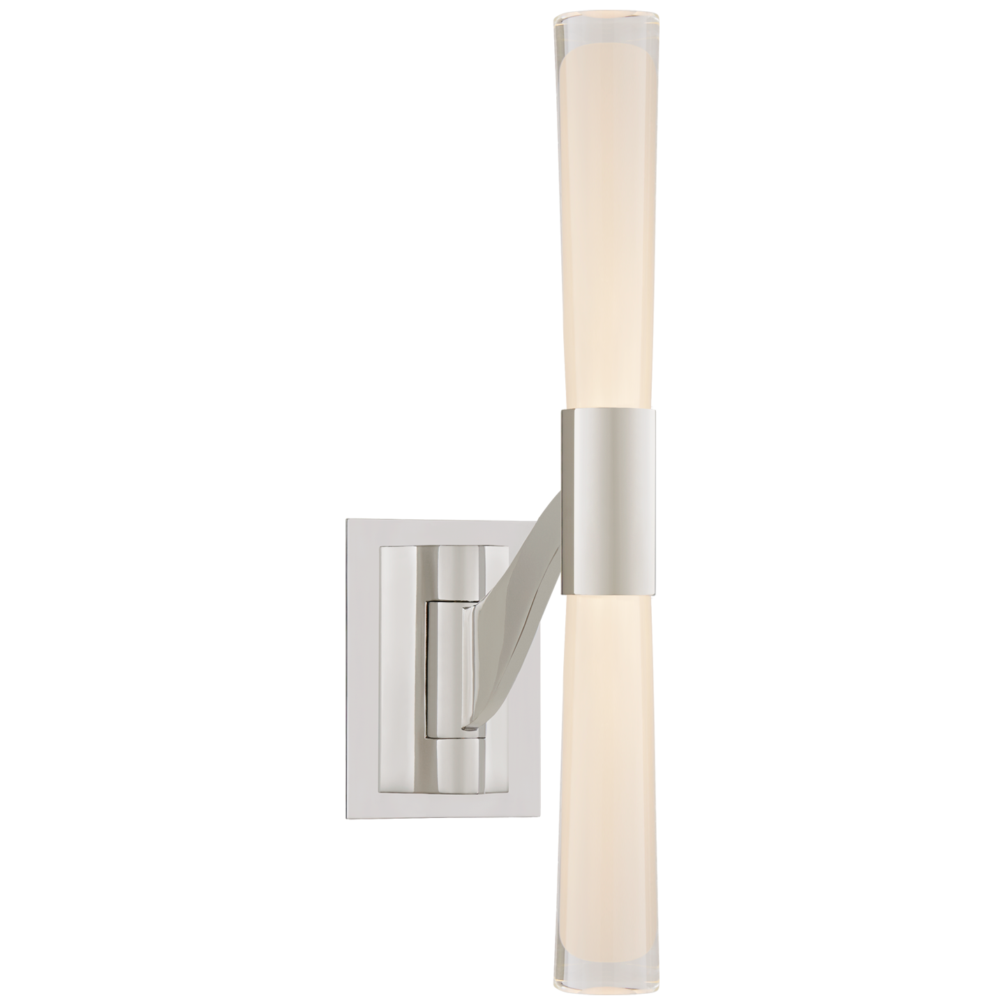 Brenta Single Articulating Sconce - Polished Nickel Finish