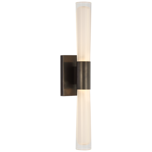 Brenta Single Sconce - Bronze Finish