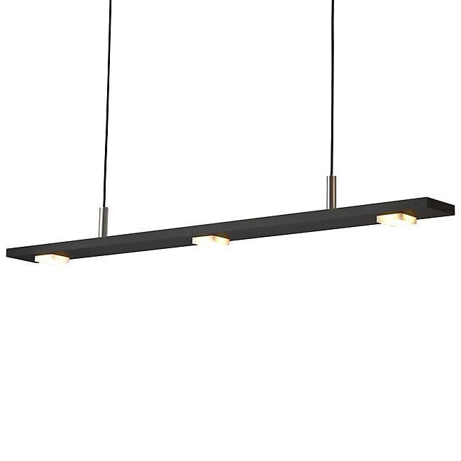 Brevis  LED Linear Pendant - Black Anodized Finish