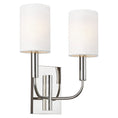 Load image into Gallery viewer, Brianna 2-Light Wall Sconce - Polished Nickel Finish
