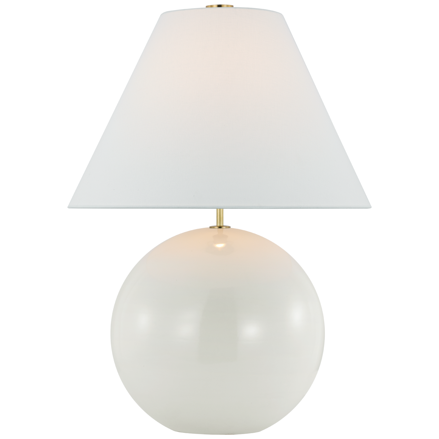 Brielle Large Table Lamp New White