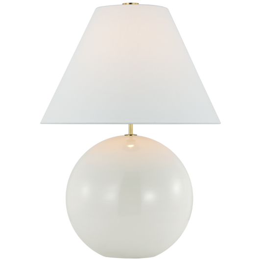 Brielle Large Table Lamp New White