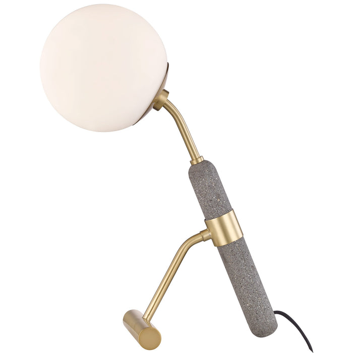 Brielle Table Lamp - Aged Brass Finish
