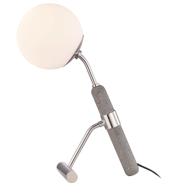 Brielle Table Lamp - Polished Nickel Finish