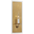 Load image into Gallery viewer, Brigitte Medium Reflector Sconce - Hand-Rubbed Antique Brass Finish
