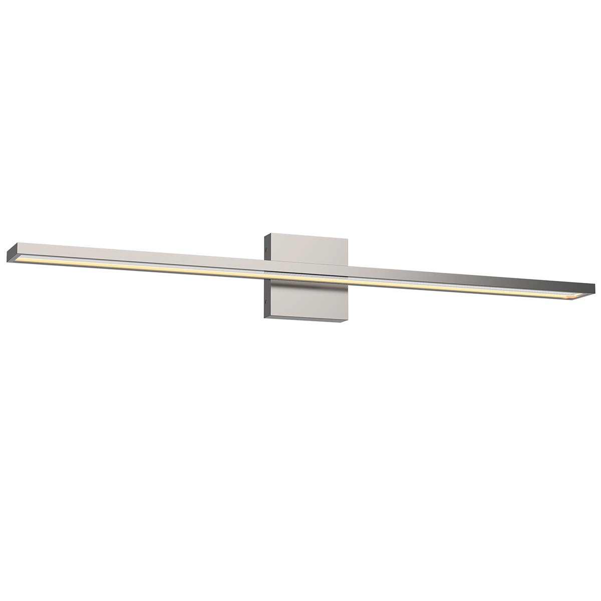 Brio Large LED Bath Bar - Brushed Nickel Finish