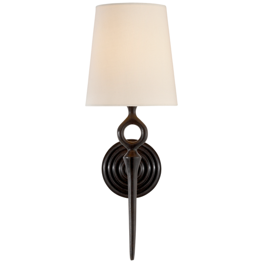 Bristol Single Sconce - Aged Iron Finish