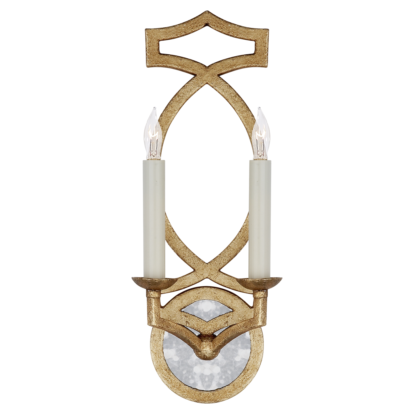 Brittany Double Sconce - Venetian Gold