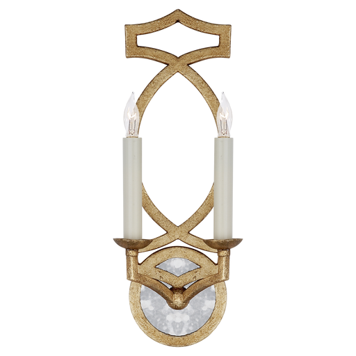 Brittany Double Sconce - Venetian Gold