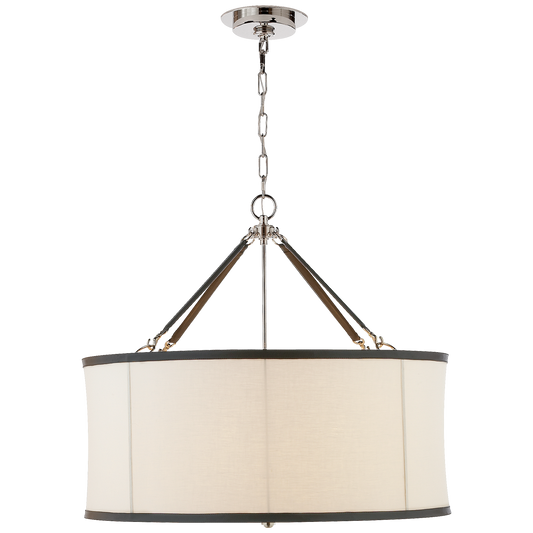 Broomfield Large Hanging Shade - Polished Nickel Finish