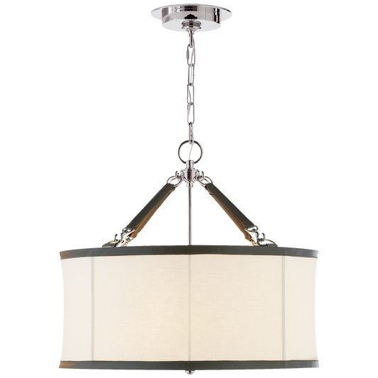 Broomfield Small Hanging Shade - Polished Nickel Finish