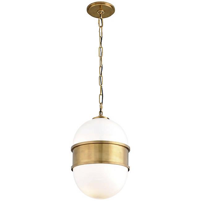 Broomley Medium Pendant - Vintage Brass Finish