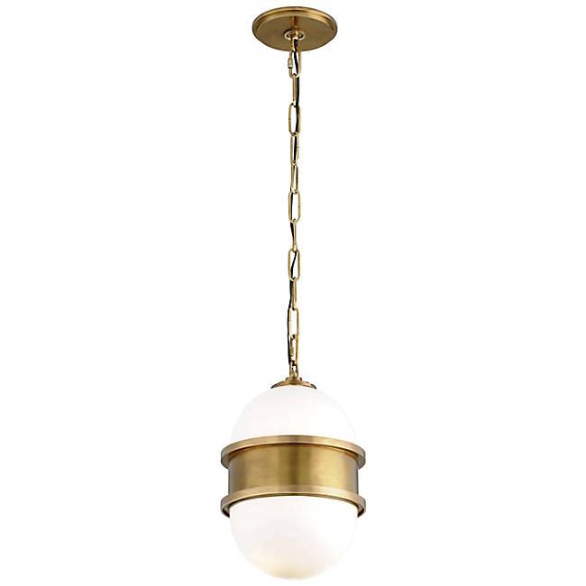 Broomley Small Pendant - Vintage Brass Finish
