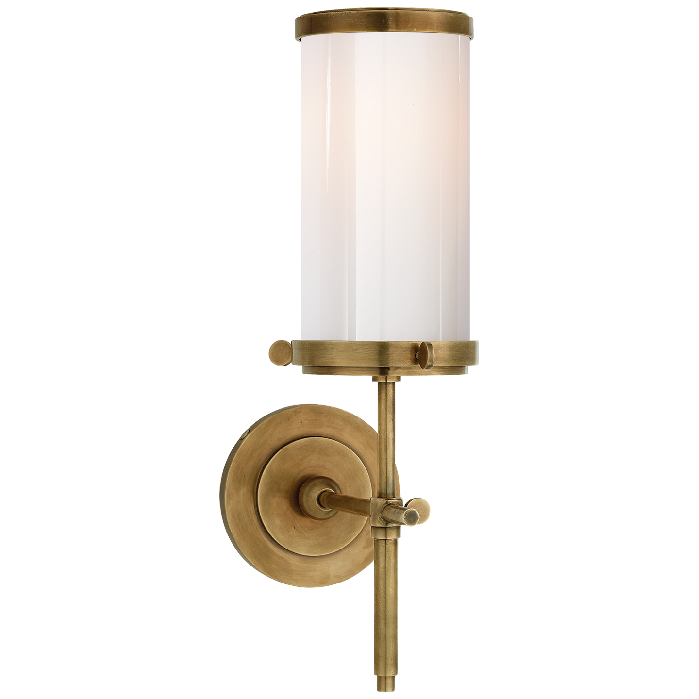 Bryant Bath Sconce - Hand-Rubbed Antique Brass Finish