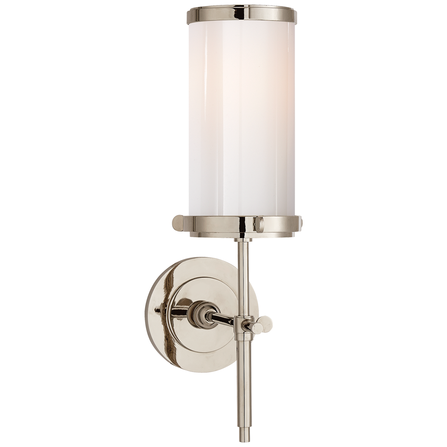 Bryant Bath Sconce - Polished Nickel Finish