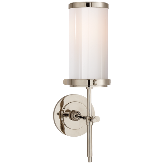 Bryant Bath Sconce - Polished Nickel Finish