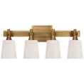 Load image into Gallery viewer, Bryant 4-Light Bath Vanity Sconce - Hand-Rubbed Antique Brass Finish
